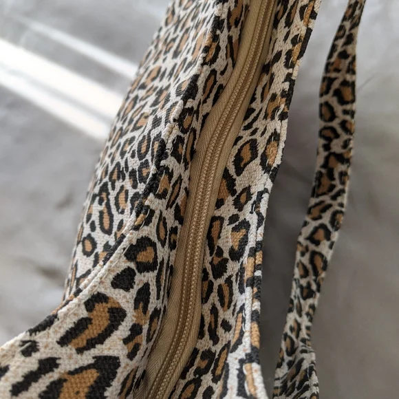 ⚡ LAST ONE⚡XL Leopard Print Shoulder Tote Bag - Picture 7 of 10